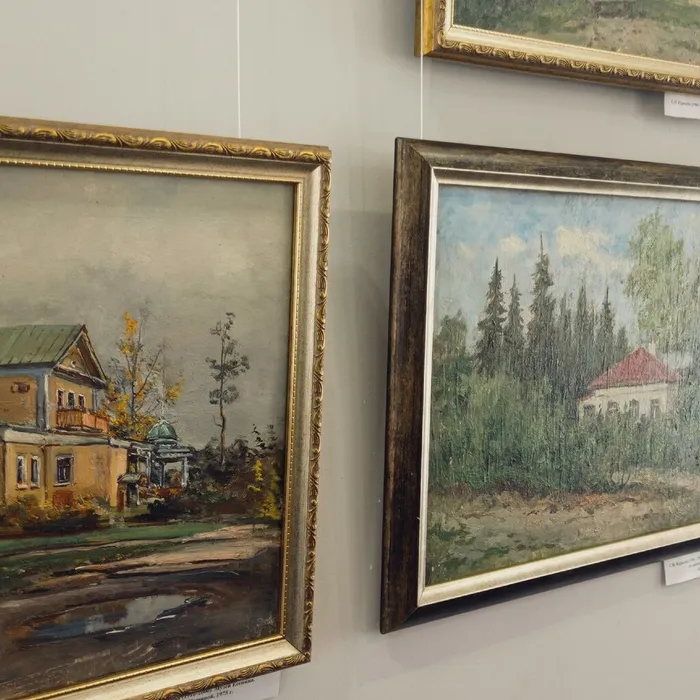 «Памятные места на полотнах из собрания музея»