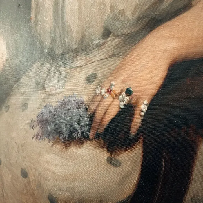 фрагменты экспозиции "Художественная коллекция. Дар актрисы Екатерины Мазуровой"